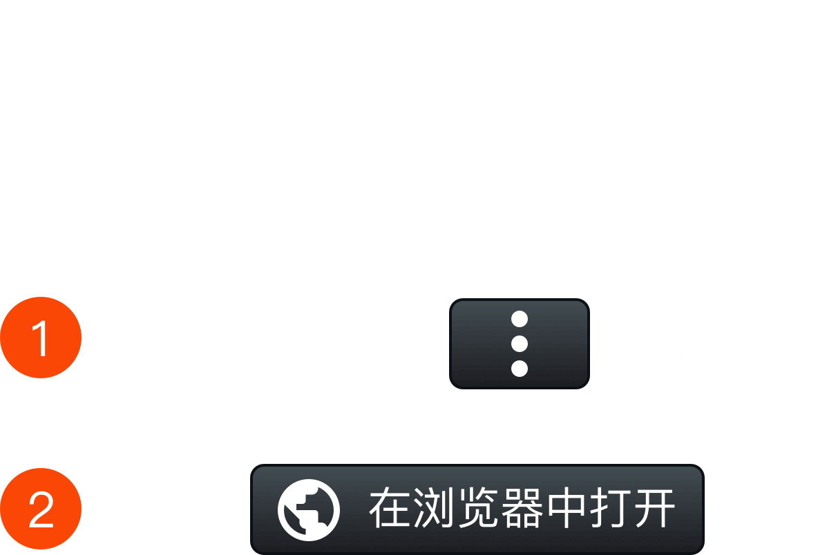 打开浏览器提示